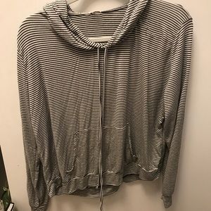 brandy melville stripped sweater/sweatshirt